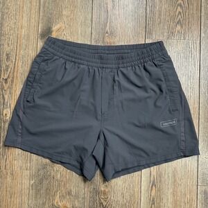 Legends Luka Shorts Mens Medium Unlined Charcoal Grey Athletic Gym 5" Inseam